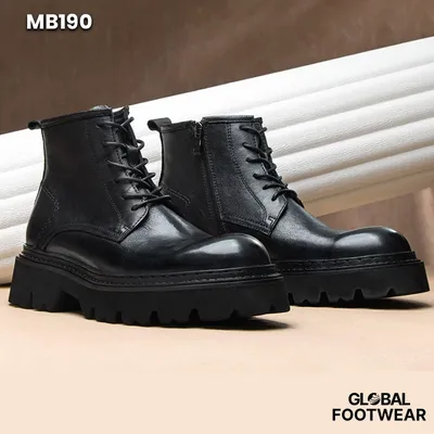 Men's Retro Genuine Leather Martin Boots