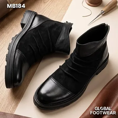 Men's Genuine Leather British Martin Boots