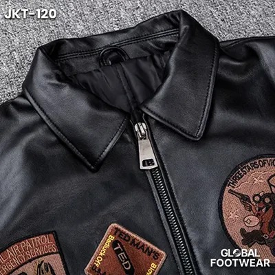 Men's Genuine Leather G1 Sheepskin Air Force Pilot Leather Jacket