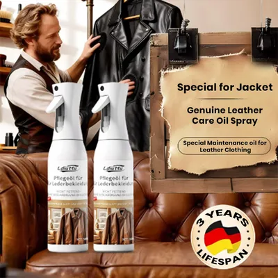 German Leather Jacket Care and Maintenance Oil