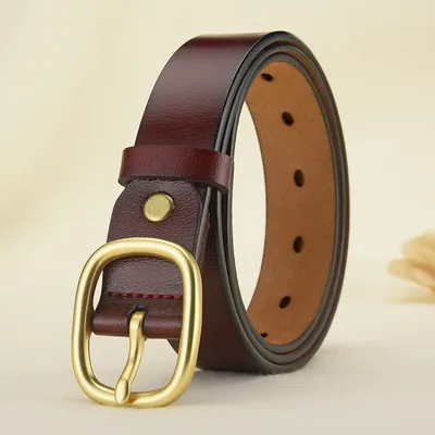 Genuine Leather Women's Belt