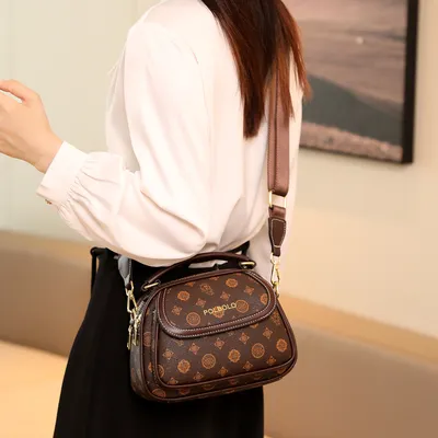 Commuting Crossbody Round Bag