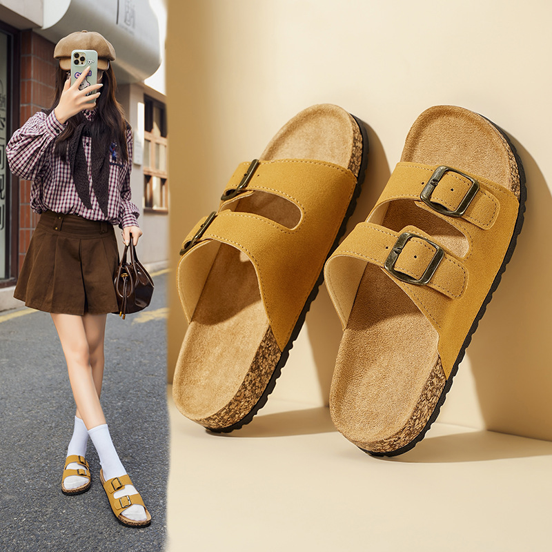  Birkenstock Double-Strap Open-Toe