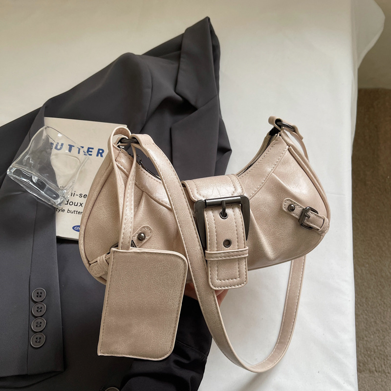 Distressed Shoulder Bag