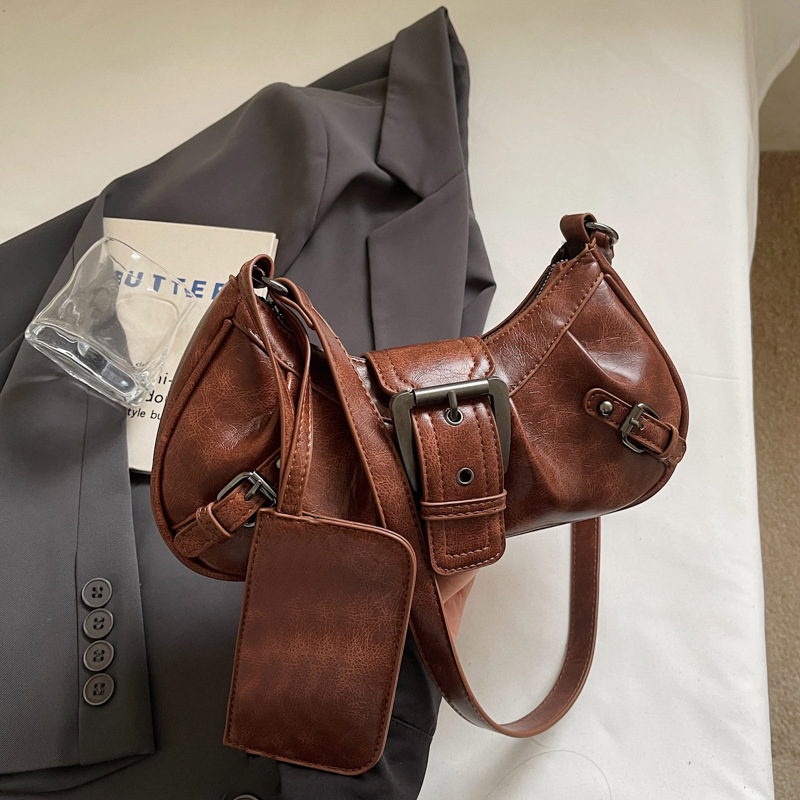 Distressed Shoulder Bag