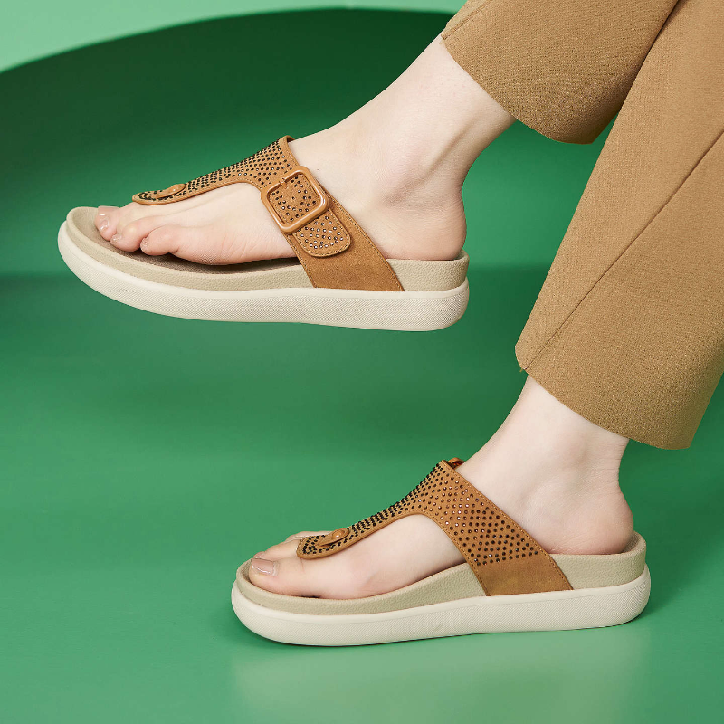 Rhinesto ne Flip-Flops Slippers