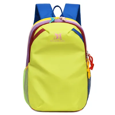 Outdoor color-blocked backpack