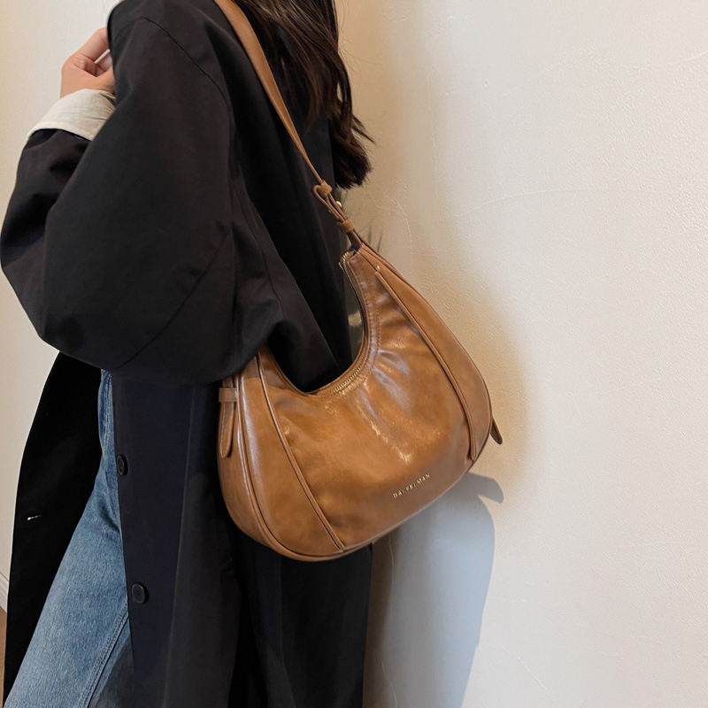 Soft Texture Shoulder Bag