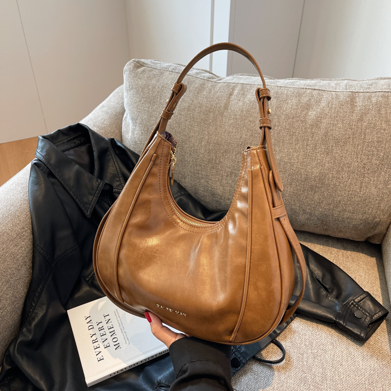 Soft Texture Shoulder Bag