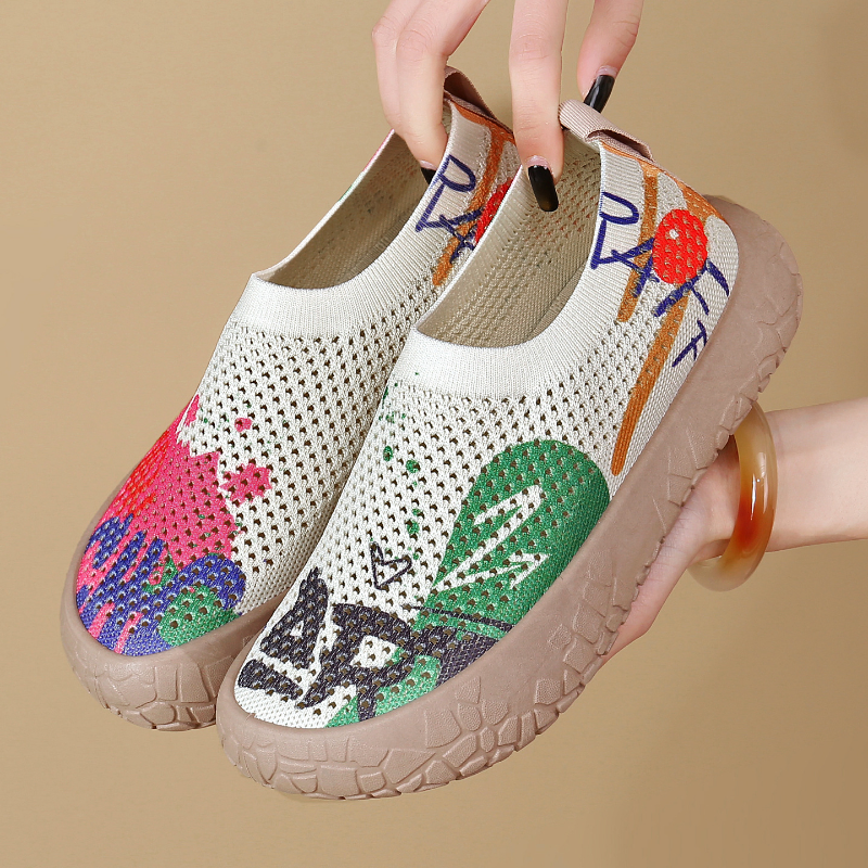 LuxeFruit Mesh Sneakers
