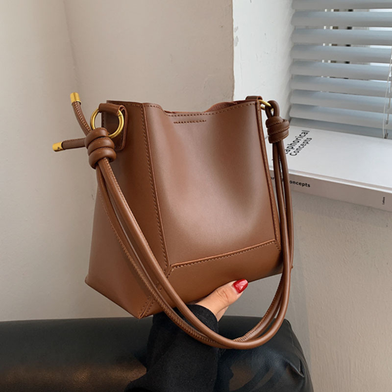 Texture Bucket Bag