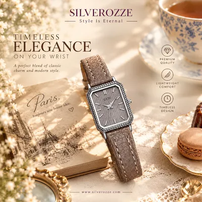 French Retro Women's Watch