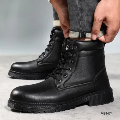 Kaviel Noir Martin Boots