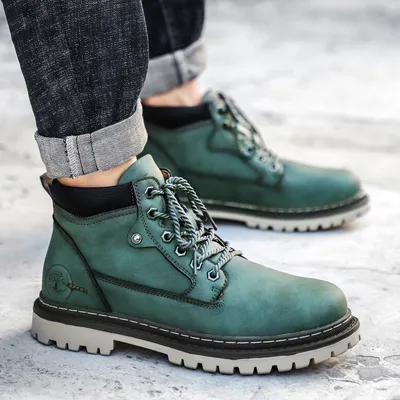 TRENDY MEN'S RETRO SUEDE MARTIN BOOTS