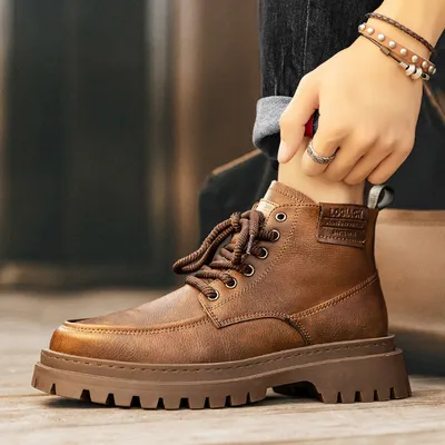 MEN'S CASUAL HIGH TOP MARTIN BOOTS