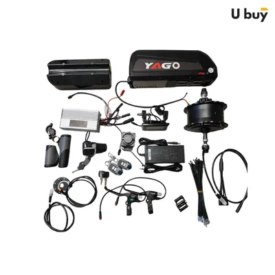YAGO 500W | 48V Hub Motor Kit Set with Fat Bike Combo together