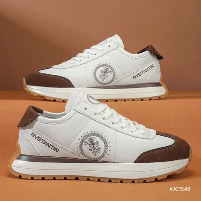 Retro Leather Sports Men’s Shoes – Lightweight and Stylish Casual Shoes