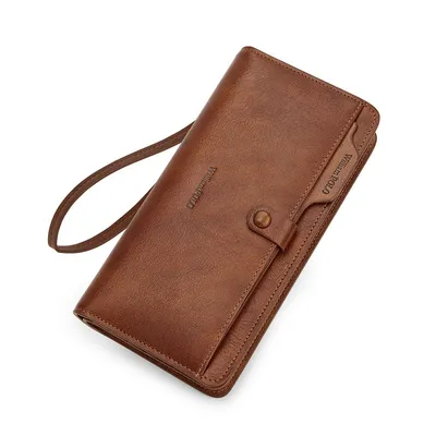 SUMMIT BLISS MEN’S YELLOW BROWN WALLET