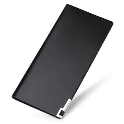 BLACK PLAIN CARD HOLDER