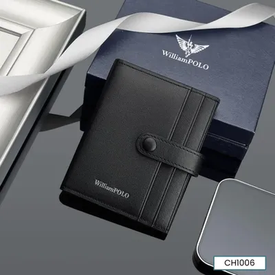 GENUINE LEATHER MINI CARD HOLDER