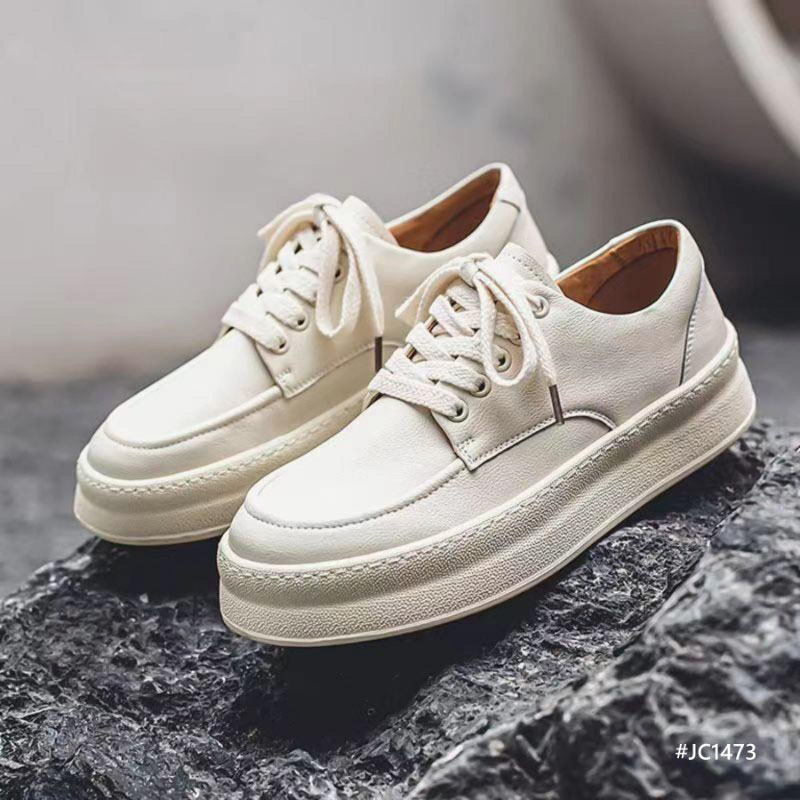 Genuine Leather Lightweight Breathable Sneakers Copy