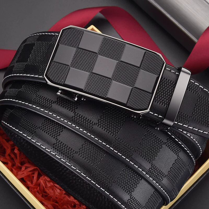 SILVER GRID BELT
