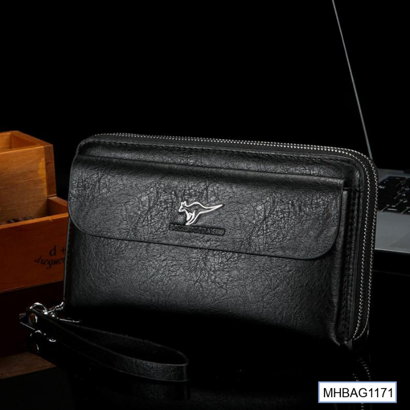 DORVAN CREST MEN'S HANDBAG