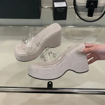 CRYSTAL WHISPER WEDGES US1018-74Ap
