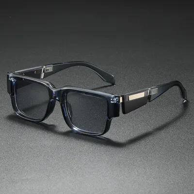 THICK FRAME ANTI-ULTRAVIOLET RETRO FASHION SUNGLASS 3031Bl