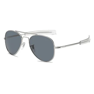 ANTI-ULTRAVIOLET GLASS LENSE DOUBLE-BEAM SUNGLASS Y026S