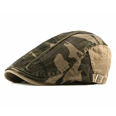 CAMOUFLAGE KOREAN STYLE DUCKBILL CAP 0842Kh