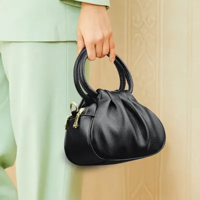 CREATIVE WESTERN STYLE HIGH-END GENUINE LEATHER WOMEN'S BAG 1105B