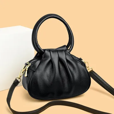 CREATIVE WESTERN STYLE HIGH-END GENUINE LEATHER WOMEN'S BAG 1105B