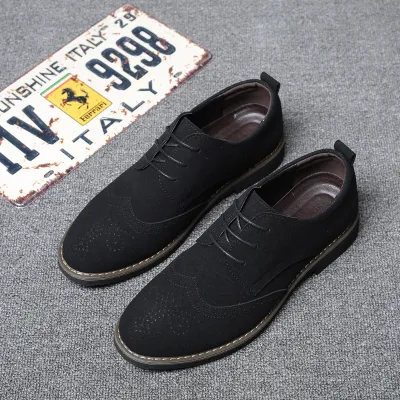 FROSTED LACE-UP BROGUE SHOE 5678B