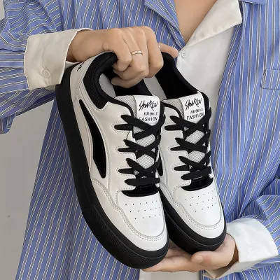 VERSATILE  BREATHABLE THICK-SOLED CASUAL SNEAKERS GB-2233