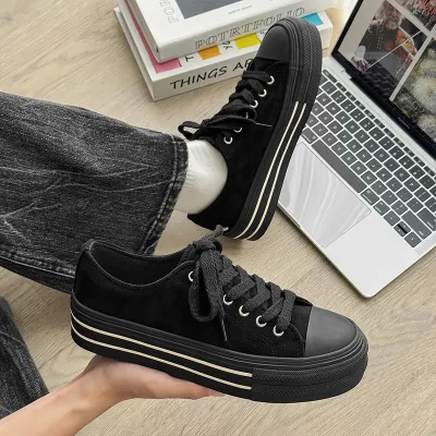 VERSATILE RETRO HEIGHT-INCREASING CASUAL SHOES GB-1587