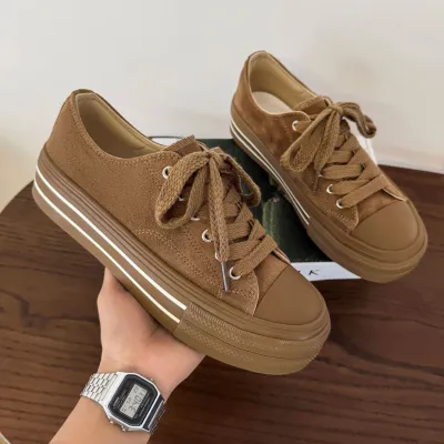 VERSATILE RETRO HEIGHT-INCREASING CASUAL SHOES GB-1587