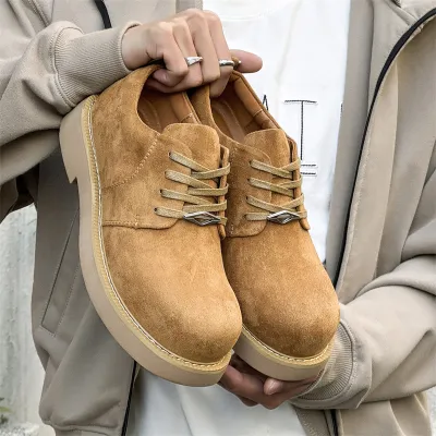 BRITISH HIGH-END VERSATILE LOW-TOP LEATHER SHOES GB-2522