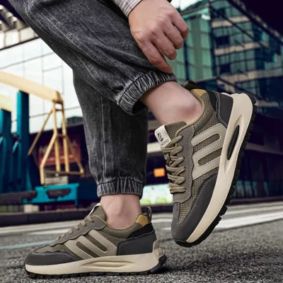 CASUAL YOUTH RUNNING LEATHER SHOES GB-6086