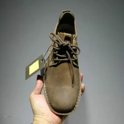 RETRO GENUINE LEATHER OUTDOOR CASUAL SHOES GB-0284