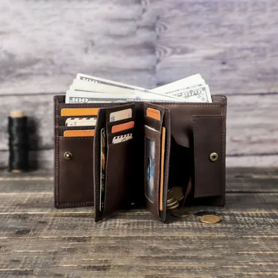 MULTIFUNCTIONAL GENUINE LEATHER WALLET GB-1036