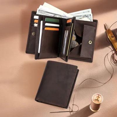 MULTIFUNCTIONAL GENUINE LEATHER WALLET GB-1036