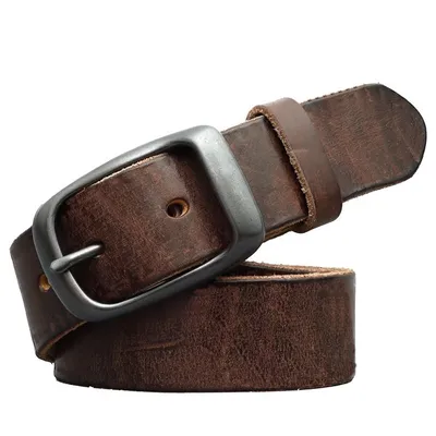 RETRO STYLE GENUINE LEATHER BELT 8XXcfbr