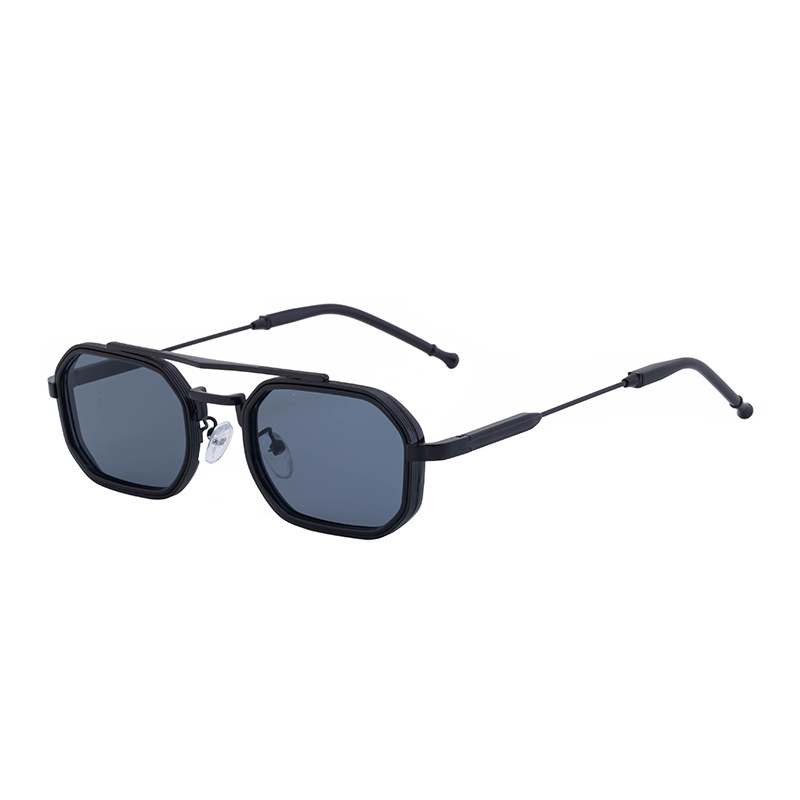 DOUBLE BEAM RETRO SUNGLASSES 7328B