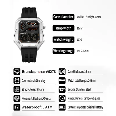 SANDA QUARTZ S6278BS