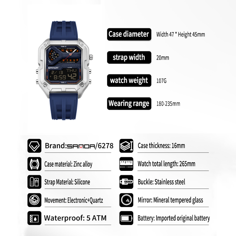 SANDA QUARTZ GB-S6278