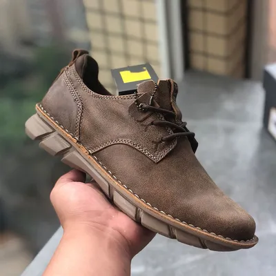 RETRO GENUINE LEATHER OUTDOOR CASUAL SHOES GB-0284