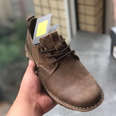 RETRO GENUINE LEATHER OUTDOOR CASUAL SHOES GB-0284