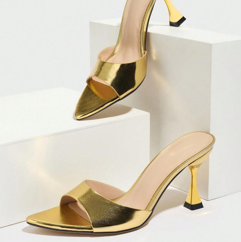 FOREIGN TRADE HIGH-HEELED  WOMEN'S  SANDALS 8286G