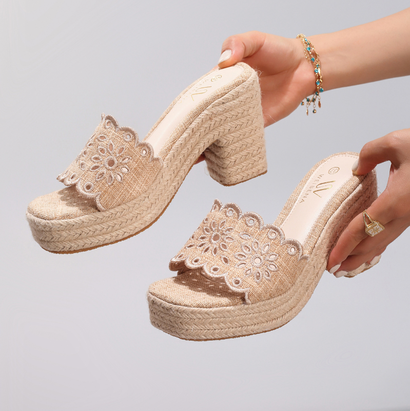 BOHO CHIC PLATFORM WEDGES US1018-245 AP